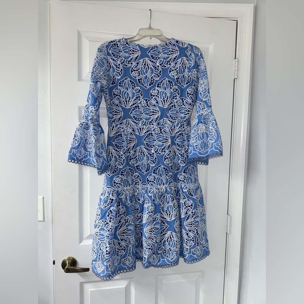 Gorgeous Blue Lace Boston Proper Dress! - Picture 6 of 6